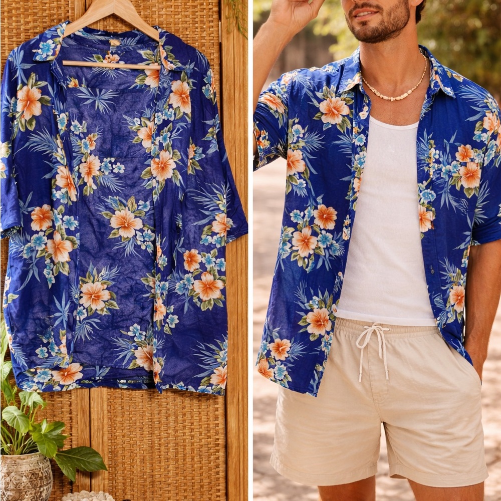Men's 3XL Hawaiian shirt